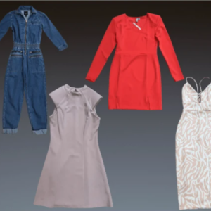 Alternative view of women's clothing pallets