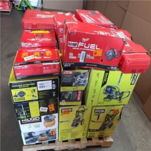 Alternative view of Mix pallets of milwaukee tools  and dewalt tools
