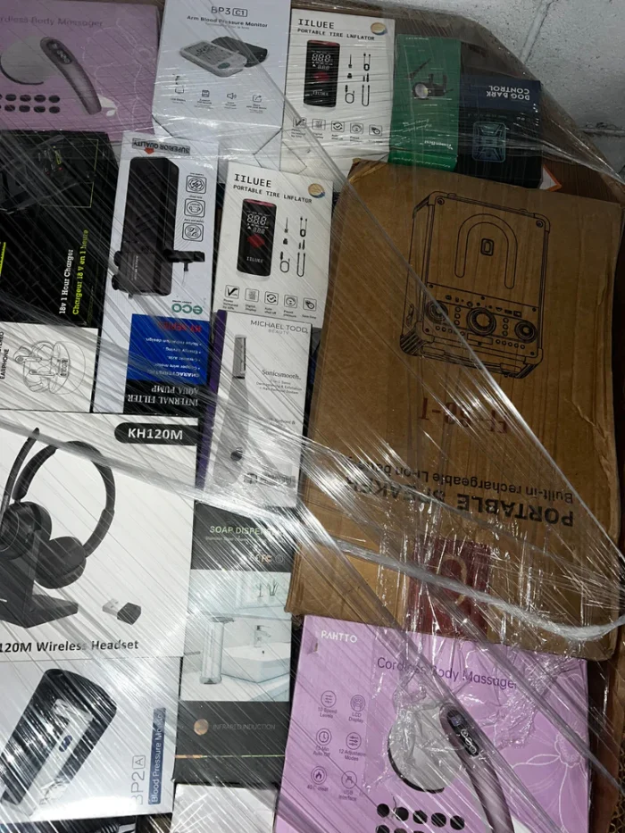 Amazon High-Count Electronics Pallets Liquidation