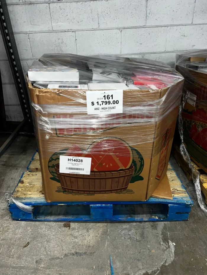 Amazon High-Count Electronics Pallets Liquidation