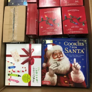 Christmas Merchandise Lot — 105 Units, Manifested