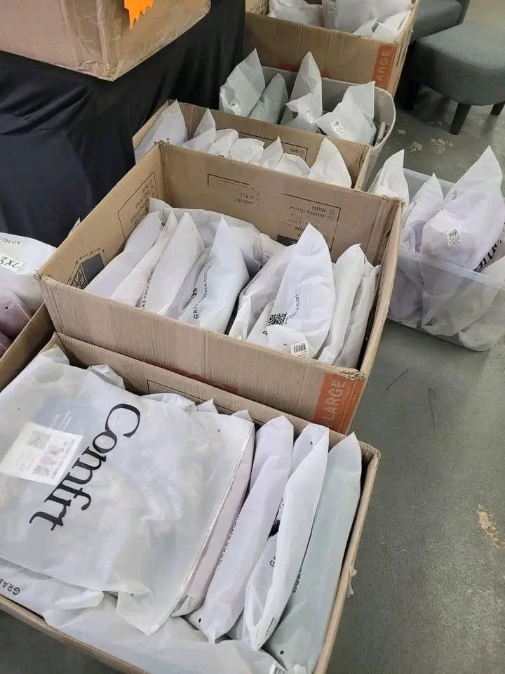 Comfrt clothing pallets wholesale - Great Comfrt Pallets