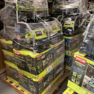 Ryobi Pressure Washer  Pallets Liquidation: Wholesale Opportunities for Resellers