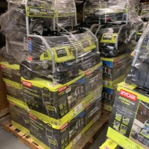 Ryobi Pressure Washer  Pallets Liquidation: Wholesale Opportunities for Resellers