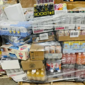 Wholesale Beverage Liquidation Pallets | Bulk Assorted Drinks