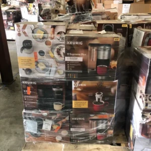 Wholesale Coffee Machine Liquidation Pallets | Bulk Resale Inventory