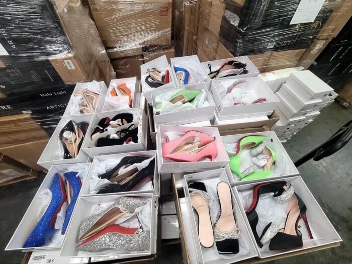 Wholesale Female Shoes Liquidation Pallets | 70 Pairs Per Pallet