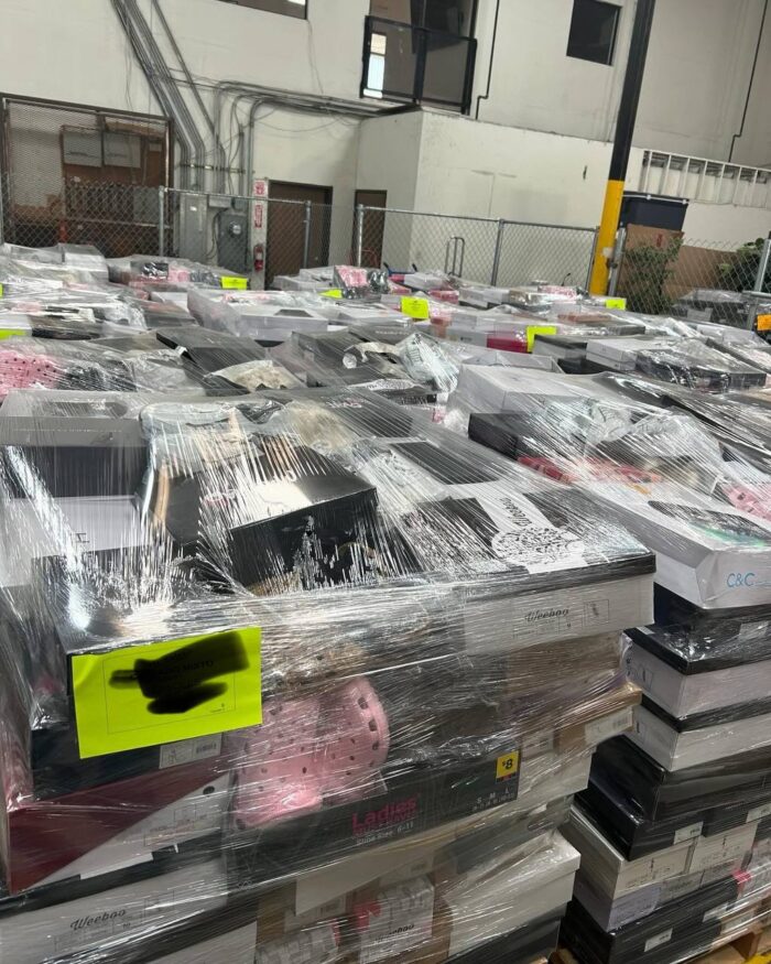 Wholesale Female Shoes Liquidation Pallets | 70 Pairs Per Pallet