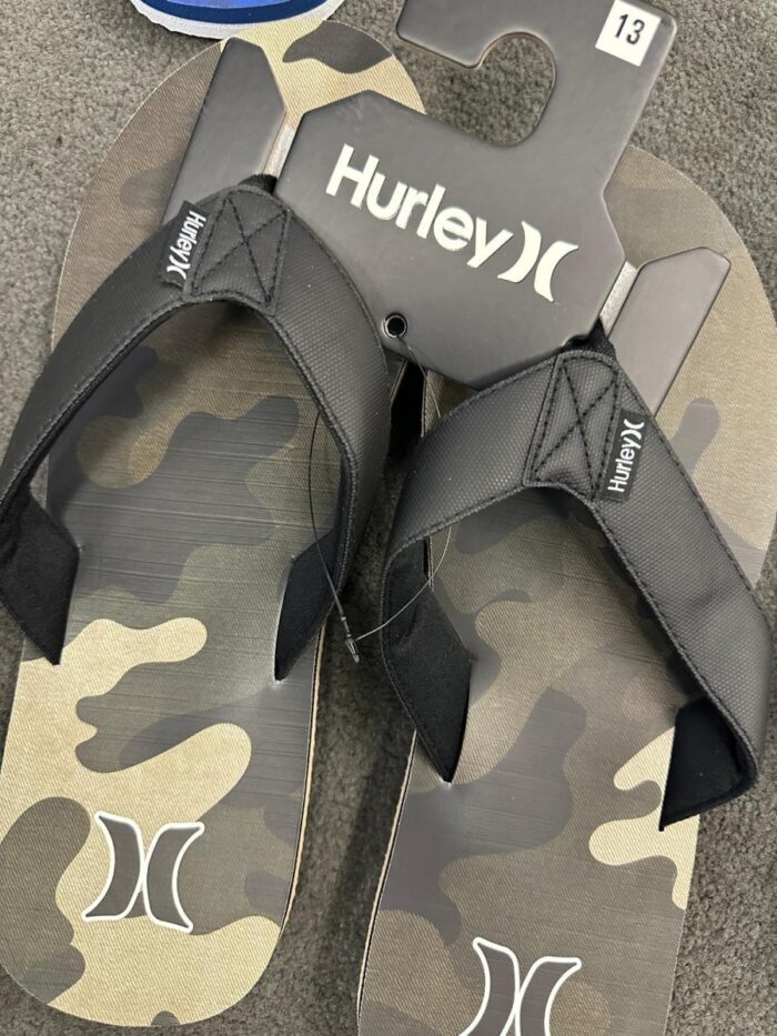 Wholesale Hurley Sandals Lot Pallet | 1,500 Pairs NWT Hurley Sandals